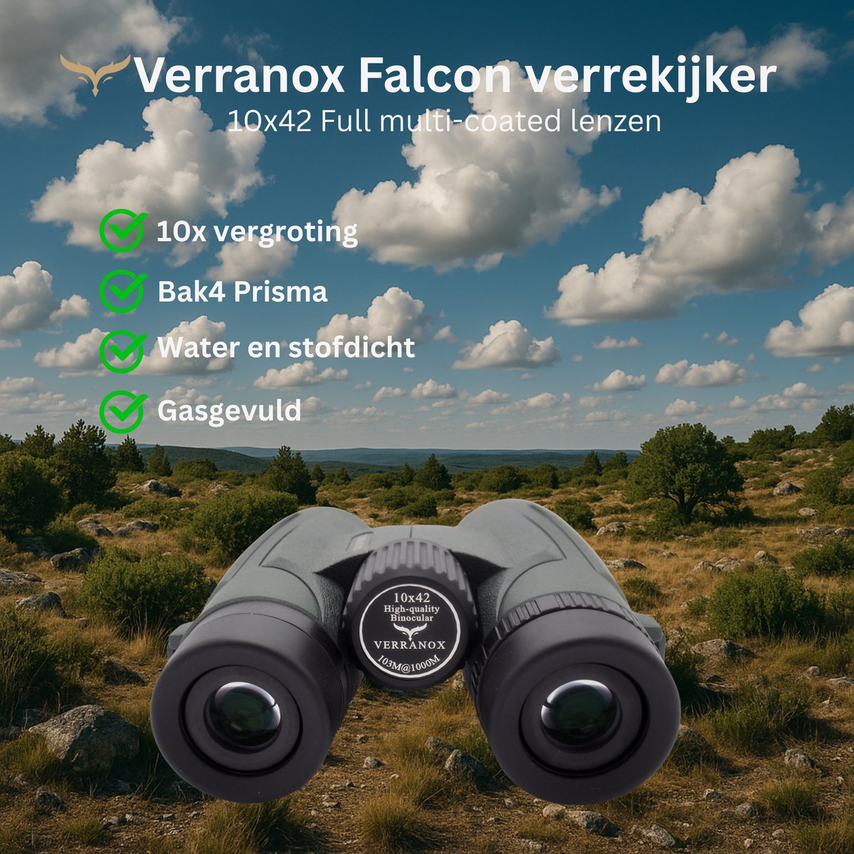 VX Falcon verrekijker  - 10-42